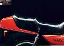 Suzuki GSX400F Katana brochure from Japan